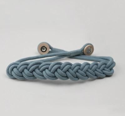 Fusion Finds Handmade Magnetic Curtain Tieback With Cotton Rope Strap 1
