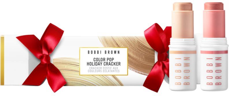 Bobbi Brown Holiday Color Pop Holiday Cracker gift set shade Morning Dew / Flirty Peach