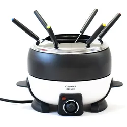 Alpina Fondue Set 6 Personen Elektrisch Fleischfondue Käsefondue Schokofondue