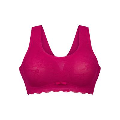 Bralette ANITA "Bralette Essentials Lace", Damen, Gr. S, N-Gr, grau (anthrazit), Obermaterial: 61% Polyamid PA. 39% Elasthan EL., BHs Bralette
