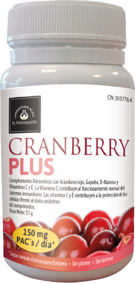 El Naturalista Cranberry Plus 60 Tablets