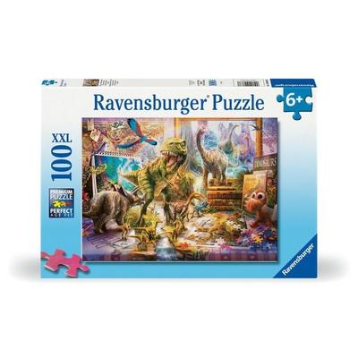 Kinderpuzzle 100 XXL Teile - Dinos im Kinderzimmer