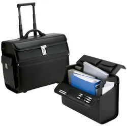 Alassio Pilotenkoffer MONDO schwarz bis 43,2 cm (17 Zoll)
