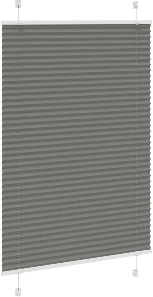 Metro Room Darkening Pleated Shade Anthracite 85cmW x 150cmL