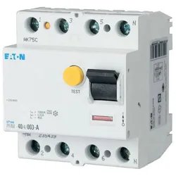 Eaton FI-Schutzschalter 4-polig 40A 100mA Typ A (PFIM-40/4/01-A-MW) - 235440