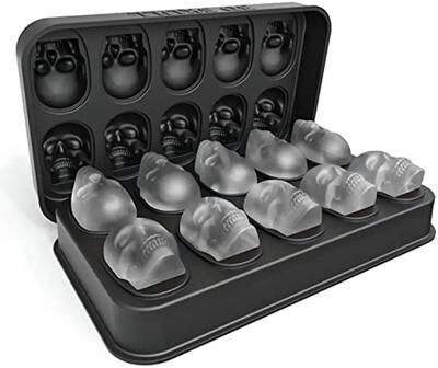 Uplift Treasures Skull Ice Cube Mold For Whiskey Skull Ice Cube Mold For Whiskey