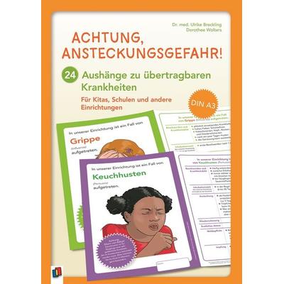 Achtung, Ansteckungsgefahr! – 24 Aushänge zu übertragbaren Krankheiten, Sonstige von Ulrike Breckling, Verlag an der Ruhr, 978-3-8346-6883-7