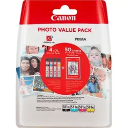 Tinten CANON CLI581XL CANON TS6150 VALUE PACK (4)CMYK