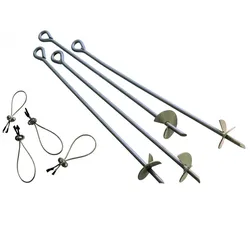 50NRTH ShelterLogic Sturmanker Erdanker 76 cm, 4 Stk.