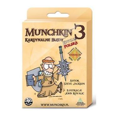 Black Munchkin 3 Kardinalfehler SCHWARZER MÖNCH (Polnisch) (42597154)