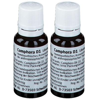 Camphora D 1 Dilution 2x 2x20 ml