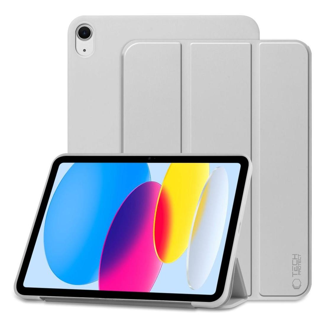 Tech CASE na tablet technologisch GESCHÜTZT SMART "IPAD 10.9 2022" GRAU (Apple iPad 2022 (10. Gen)) (9490713927588)