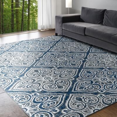 Alise Rugs Carrington Global Floral & Botanical Indoor Area Rug