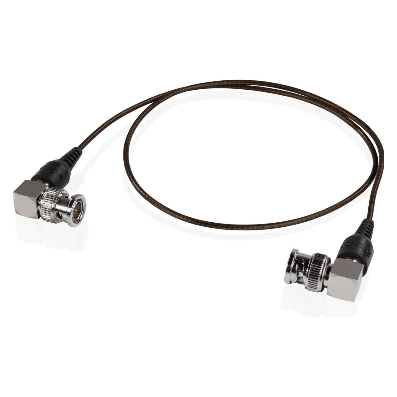 Shape Dünnes 90° BNC Kabel 24" (schwarz) (SKI24N)