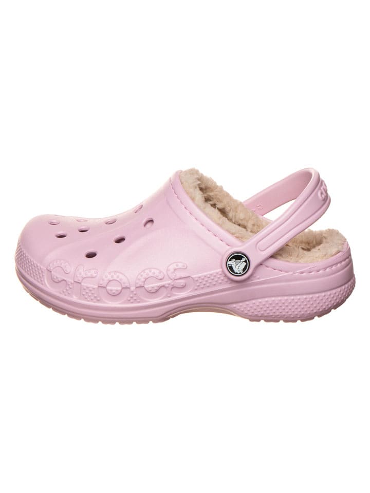 Crocs Clogs "Baya Lined" in Rosa - 28/29