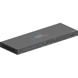 PT-SP-HD28-48G - HDMI Switch, 2x8 Port, 48 Gb/s, 8K 60 Hz, Scaler, Audio De-Embed