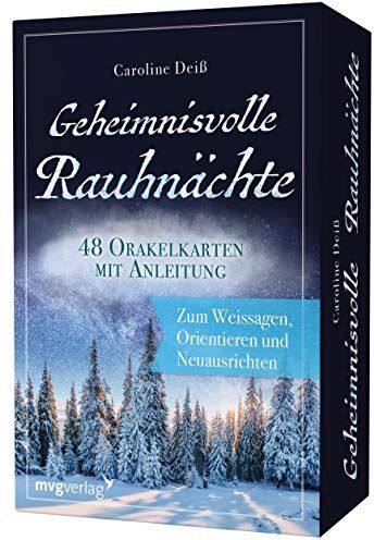 Caroline Deiß - Geheimnisvolle Rauhnächte – 48 Orakelkarten mit Anleitung: Zum Weissagen, Orientieren und Neuausrichten - Preis vom 09.10.2026 07:28:09 h