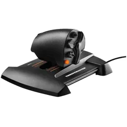 Thrustmaster TWCS Throttle Schwarz, Orange USB Bewegungssteuerung Analog / Digital MAC, PC