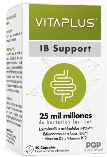 Plusquam Pharma Vitaplus IB Support 20 Capsules