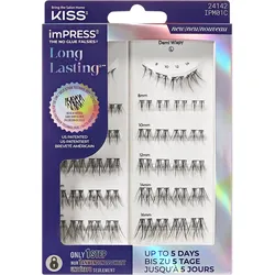 KISS Impress Lashes Multi 01 Demi Wispy - schwarz