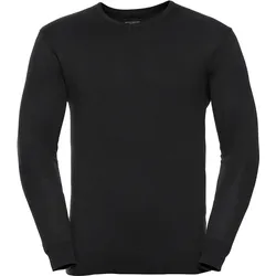 Russell Collection Strickpullover – V-Ausschnitt, black, S