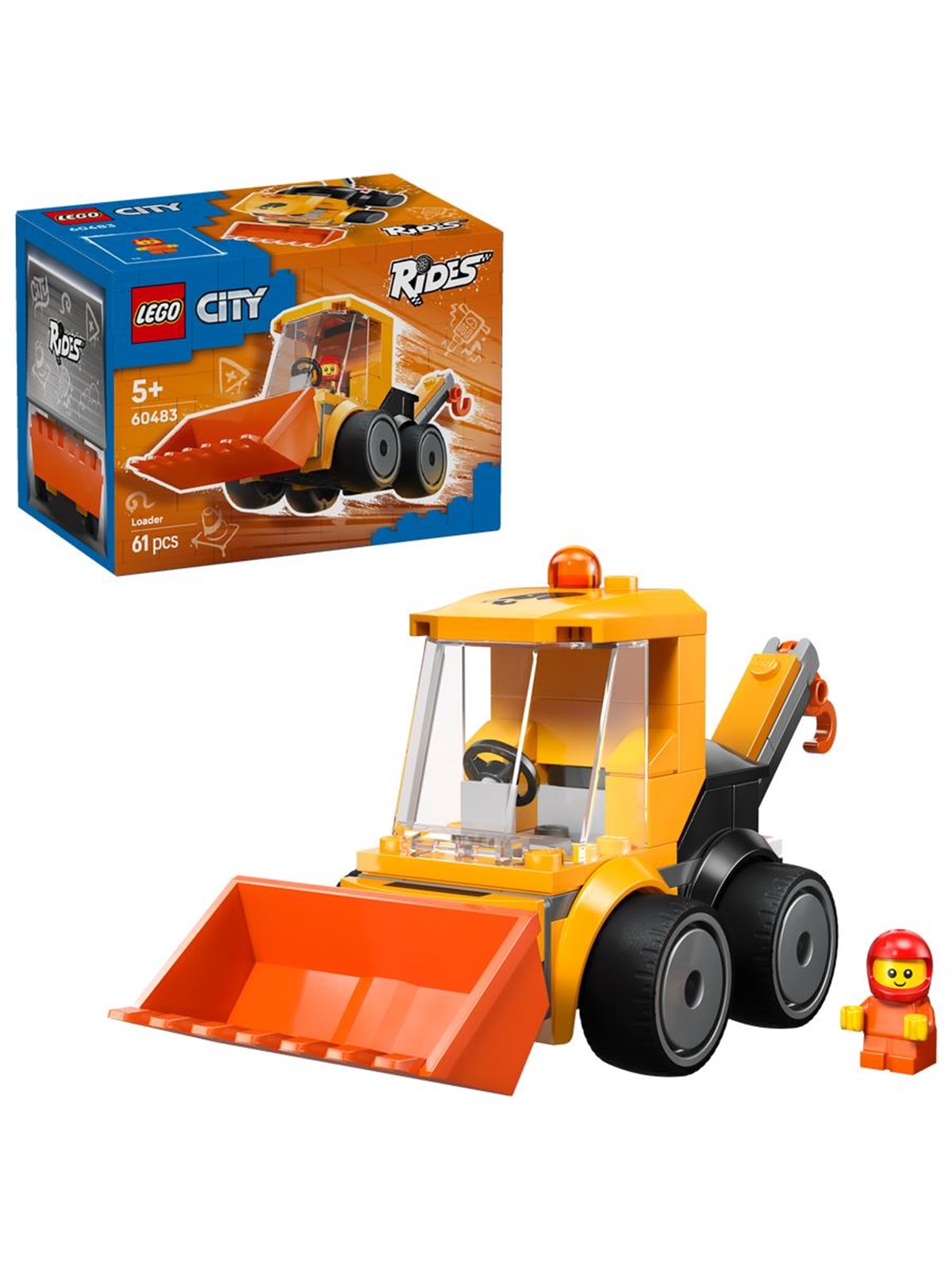 LEGO City 60483 Coole Flitzer - Radlader