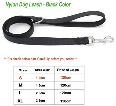 Inspired Finds Adjustable Nylon Pet Collar For Puppies, Cats & Small Dogs dog Leads Black m