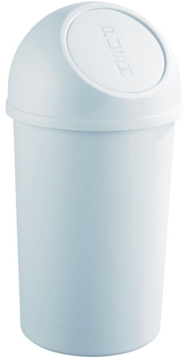Helit Abfalleimer met push-inwerpklap, 45 liter