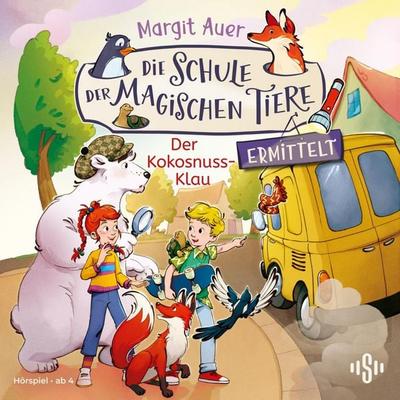 Die Schule der magischen Tiere ermittelt 3: Der Kokosnuss-Klau (Hörspiel) - Margit Auer, Audio, 9783844947090