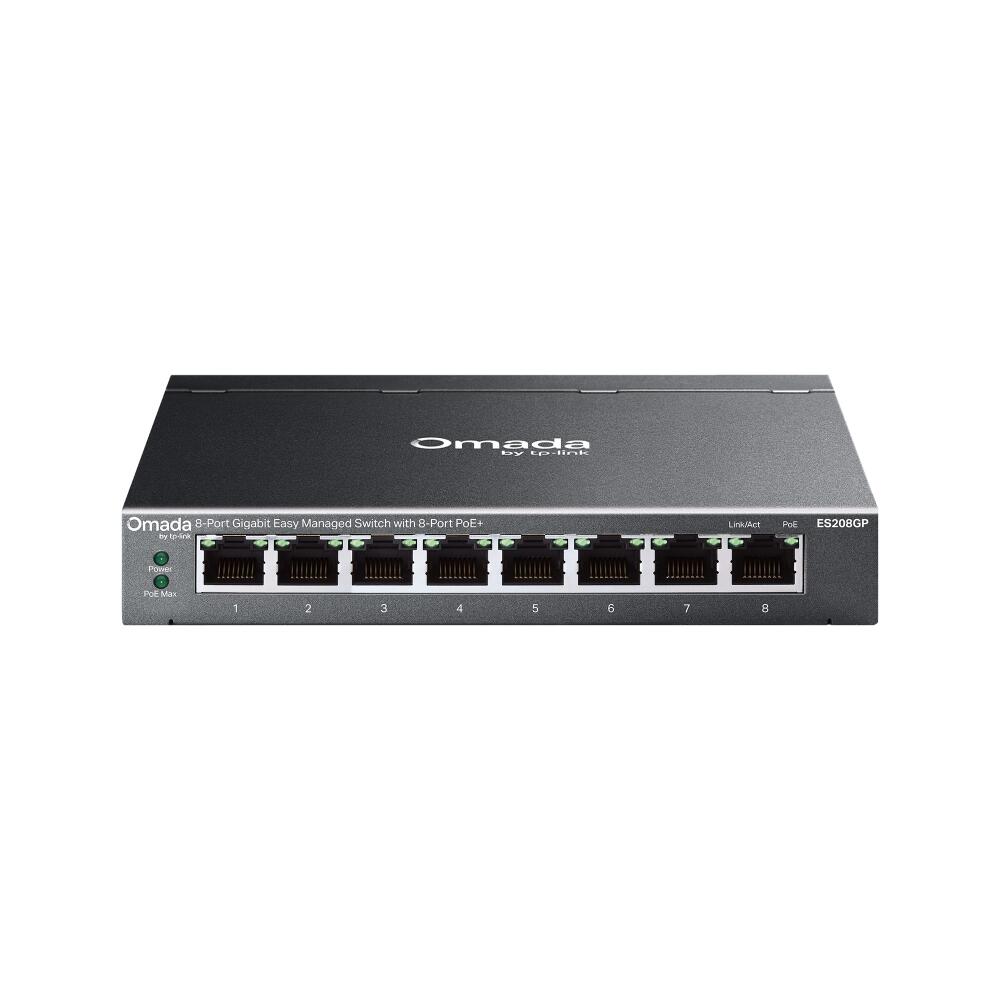 TP-Link Omada ES208GP 8-Port Gigabit Easy Managed Switch