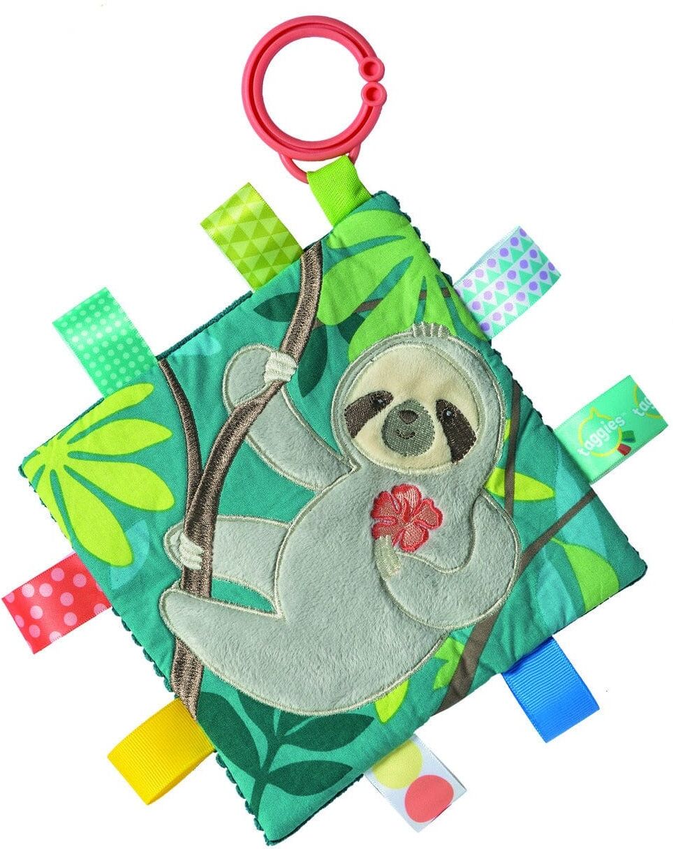Aurora: Mary Meyers Molasses Sloth Crinkle Me 12 Inch Soft Toy for Babies - Soft Plush Fabric, Crinkle Textures, Sensory Fun