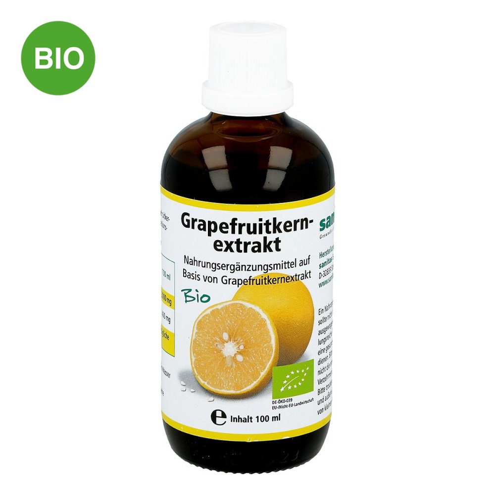 SANITAS GmbH & Co. KG Grapefruit Kern Extrakt Bio Lösung 01193024