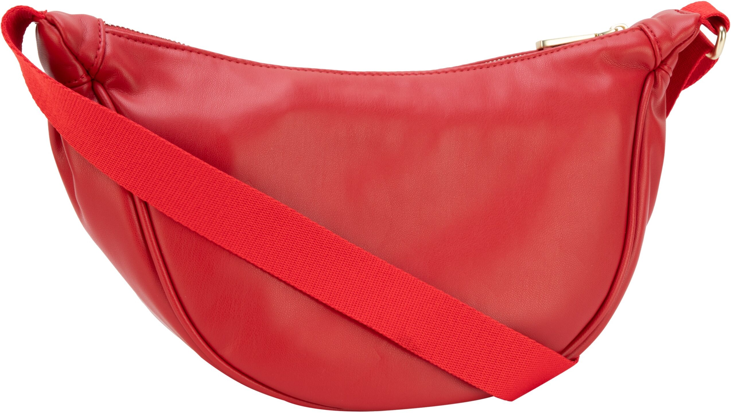 Schultertasche JOOP JEANS "cuore ivy shoulderbag shz", Damen, Gr. B/H/T: 24cm x 16cm x 10cm, rot, Lederimitat, Taschen Schultertasche, Damen Umhängetasche mit Logo-Emblem rot B/H/T: 24cm x 16cm x 10cm