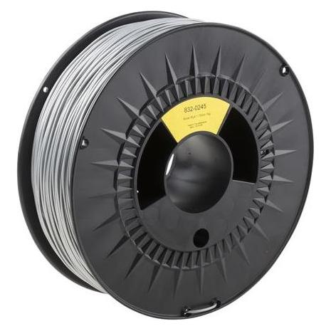 RS PRO RS Silver PLA 1.75mm Filament 1kg (PLA, 1000 g, 1.75 mm) (8320245)