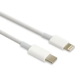 USB-C auf Lightning Datenkabel, 1 Meter Länge, weiß, für iPad, iPhone