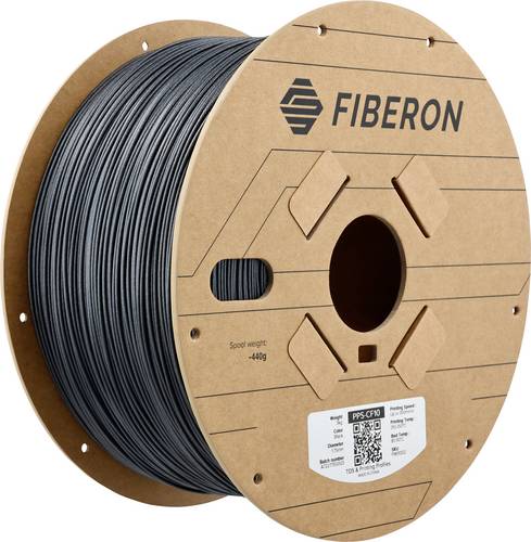 Polymaker FM01002 Fiberon PPS-CF10 Filament PPS-CF Kohlefaserverstärkt, chemisch beständig, hitzebeständig, Kriechfestigkeit