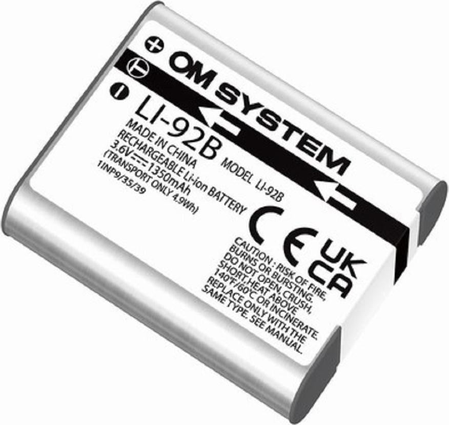 OM System Li-92B lithium-ion batterij