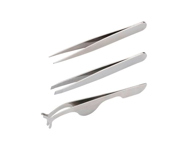 Pinzette Set Edelstahl 10 cm 3-teilig