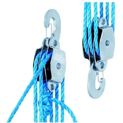 Schörken, Seilzug + Werkstattkran, Universal-Flaschenzug schöco 30, mit Seil, 300 kg