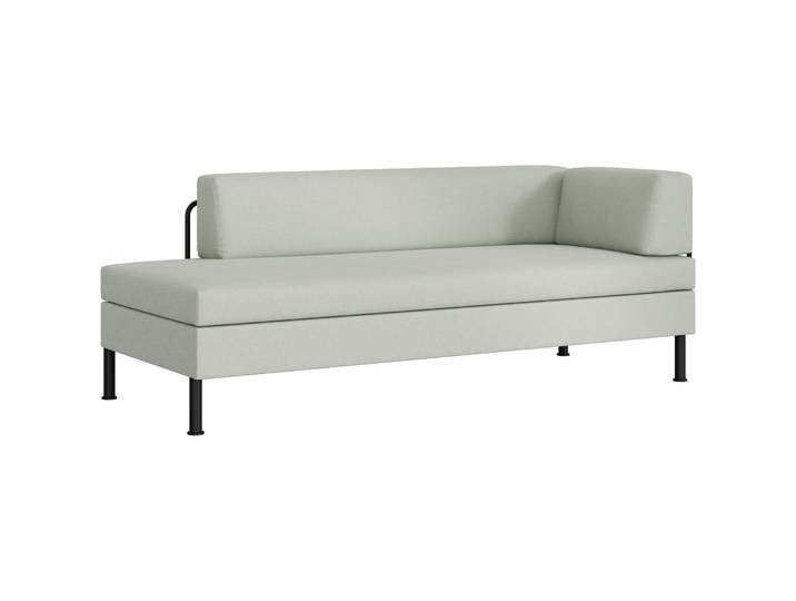 SWISS PLUS Vielseitiges Bettsofa Bed for Living Singolo Stoff thymian B 205 cm T 85 cm - Möbel Konfigurator: Traummöbel individuell zusammenstellen -