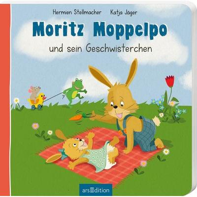 Moritz Moppelpo und sein Geschwisterchen, Gebundene Ausgabe von Hermien Stellmacher, arsedition