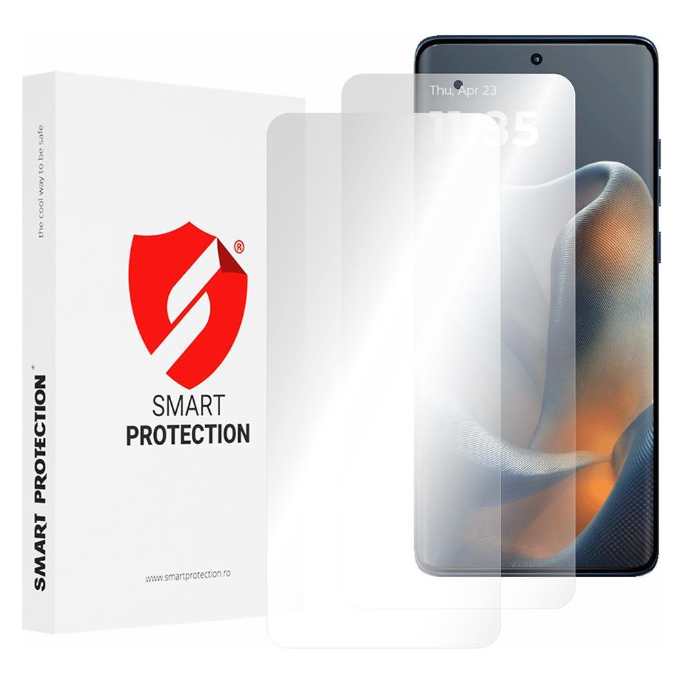 Smart Protection - Premium Classic (2 pack) - Motorola Edge 60 / 60 Fusion - Clear (2 Stk., Motorola Edge 60, Motorola Edge 60 Fusion) (58897149)