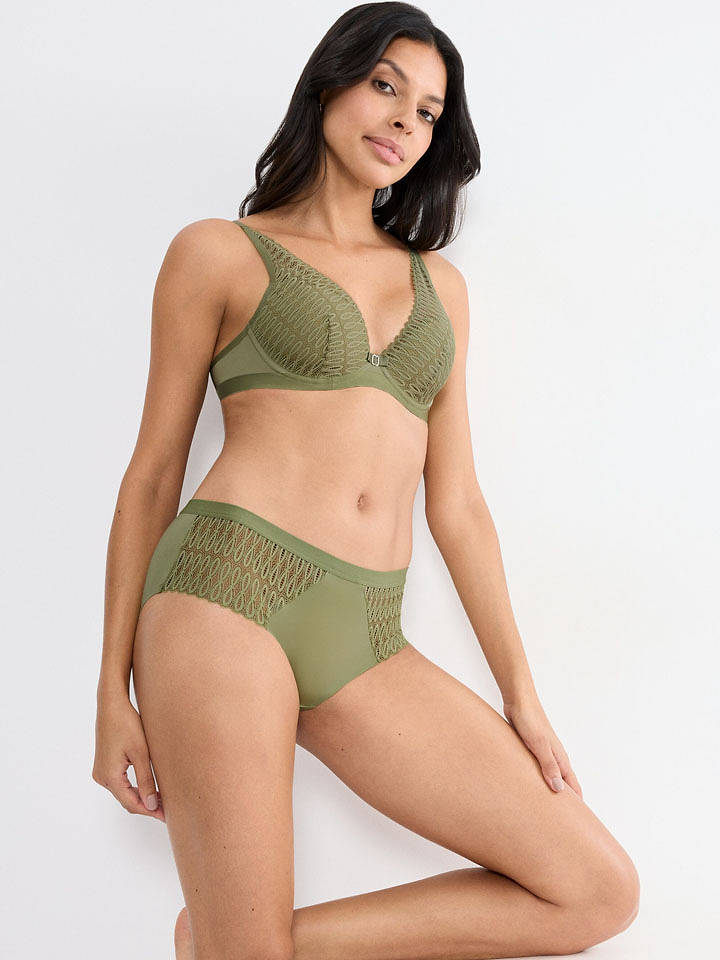 Triumph Panty "Aura Spotlight" in Oliv - 36
