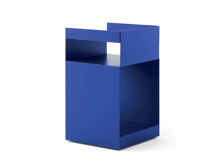 &Tradition - Rotate Beistelltisch SC73, 59 x 35 cm, Stahl, kobaltblau