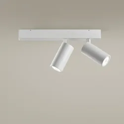 LEDS C4 Strahler SIMPLY 2 BODIES GU10 8W weiß LEDS-05-8335-14-14