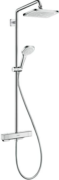 Hansgrohe Croma E 280 1jet Showerpipe   27630000 chrom, mit Brausethermostat