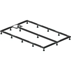 Duravit Fussgestell für Duschwannen 100x90 cm, höhenverstellbar 8-10 cm, 791103000000000