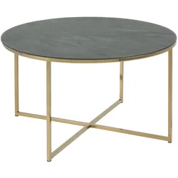 Actona »Alisma« Couchtisch rund grün Ø 80 cm