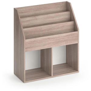Vicco Bücherregal Luigi, sonoma eiche, Kinderregal aus Holz, 5 Fächer, 72 x 79 x 31cm