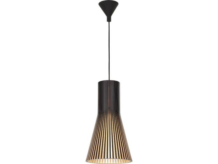 Secto Design Pendellampe Secto Small Schwarz Birkenholz 1060 lm B 25 cm - LED - Lichtfarbe: Warmweiss - LED Energiesparlampen